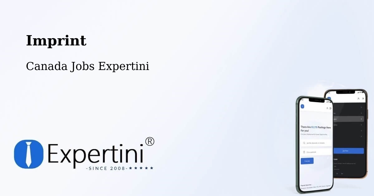 Imprint – Oakville - Canada Jobs Expertini