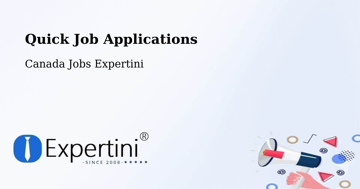 Quick Apply Feature – Oakville - Canada Jobs Expertini
